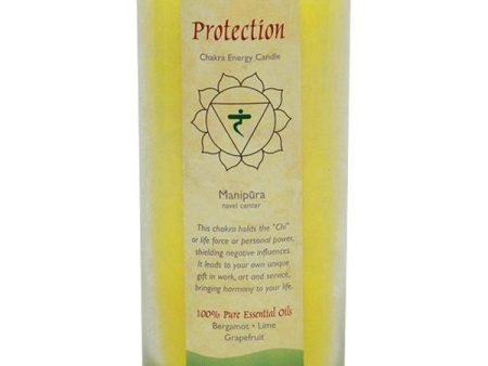 ALOHA BAY - Candle Chakra Energy Jars Protection - 11 oz. (312 g) Online Hot Sale