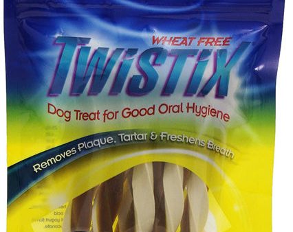 N-BONE - Twistix Yogurt Banana Dental Chew Treats for Dogs Large - 5.5 oz. (156.1 g) Sale