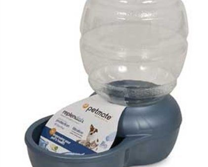 PETMATE - Replendish Feeder with Microban Pearl Peacock Blue - 1 Gallon (3.8 L) Online Sale