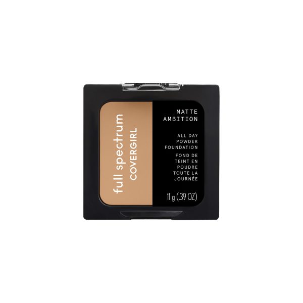 COVERGIRL - Full Spectrum Matte All Day Powder Foundation Light Medium Golden - 0.39 oz. (11 g) Online Sale