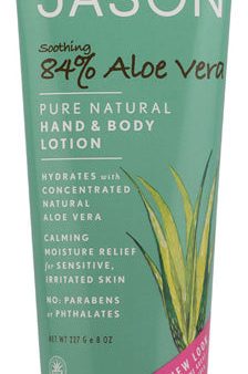 JASON - Soothing 84% Aloe Vera Hand and Body Lotion - 8 fl. oz. (237ml) For Cheap