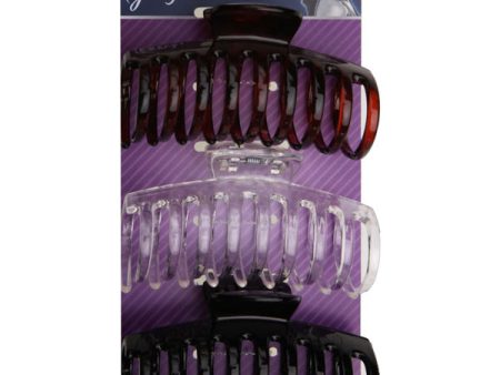 GOODY - Womens Classic Large Spiral Claw Clip - 3 Count For Cheap