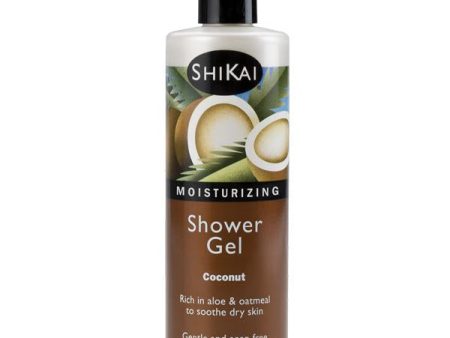 SHIKAI - Moisturizing Shower Gel Coconut - 12 fl .oz. (355 ml) Hot on Sale