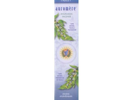 AUROMERE - Ayurvedic Incense Mattipal - 0.35 oz. (10 g) on Sale