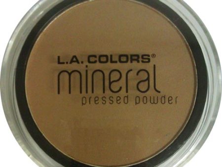 L.A. COLORS - Mineral Pressed Powder Toasted Almond - 0.26 oz. (7.5 g) Online Hot Sale