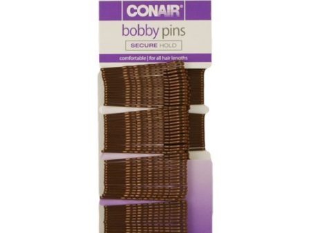 CONAIR - Styling Essentials Bobby Pins Brown - 90 Pack Online Hot Sale