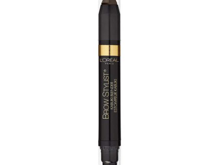 L OREAL - Brow Stylist Kabuki Blender Crayon, Brunette - 0.05 oz. (1.5 g) Sale