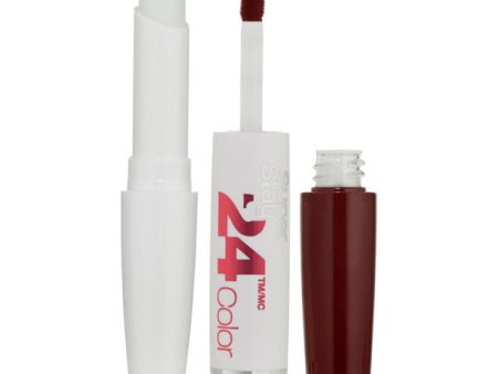 MAYBELLINE - SuperStay 24 2-Step Lipcolor 05 Everlasting Wine - 0.14 oz. Discount