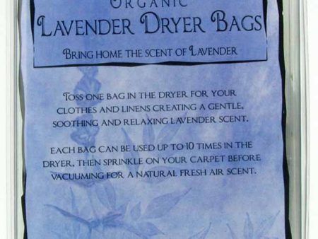 STARWEST - Organic Lavender Dryer Bags - 4 Bags Sale