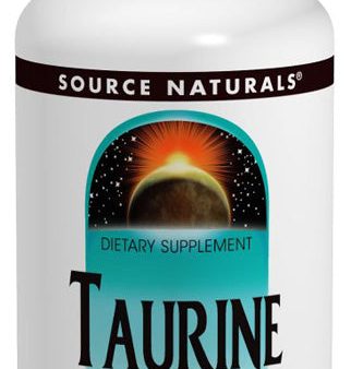 SOURCE NATURALS - Taurine 500 mg - 60 Tablets on Sale