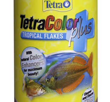 TETRA - TetraColor Plus Tropical Flakes - 7.06 fl. oz. (200 g) For Sale