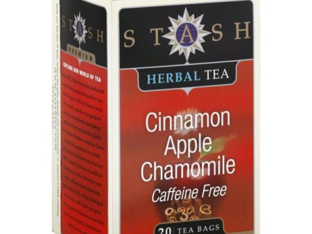 STASH TEA - Cinnamon Apple Chamomile Herbal Tea - 20 Tea Bags For Cheap