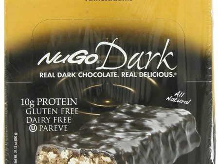 NUGO - Dark Bar Peanut Butter Cup - 12 x 1.76 oz. Bars Discount