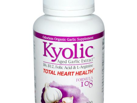 KYOLIC - Aged Garlic Extract Homocysteine Formula 108 - 100 Capsules For Cheap