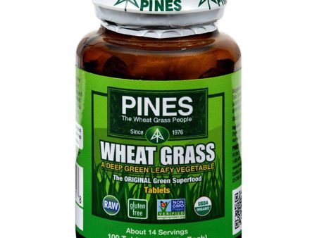 PINES - Wheat Grass 500 mg - 100 Tablets Online