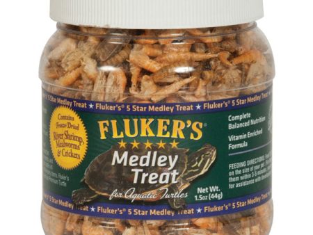 FLUKER S - Medley Treat for Aquatic Turtles - 1.5 oz. (44 g) on Sale