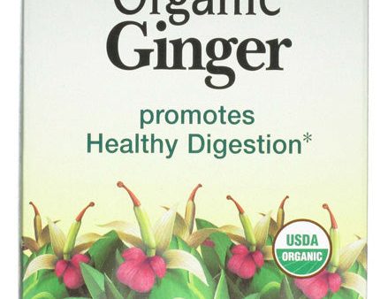 TRADITIONAL MEDICINALS - Organic Ginger Herbal Tea - 16 Tea Bags For Cheap