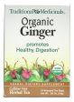 TRADITIONAL MEDICINALS - Organic Ginger Herbal Tea - 16 Tea Bags For Cheap