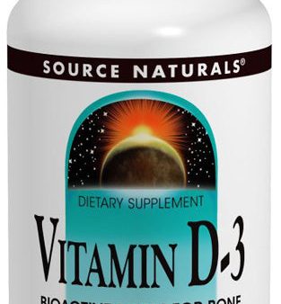 SOURCE NATURALS - Vitamin D 1000 IU- 100 Tablets Online Hot Sale