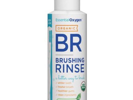 ESSENTIAL OXYGEN - Essential Oxygen Brushing Rinse, Organic Peppermint - 3 fl. oz. (88 ml) Supply