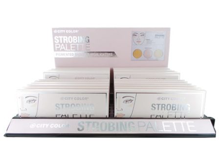 CITY COLOR Strobing Palette Display Set of 24 Pieces Cheap