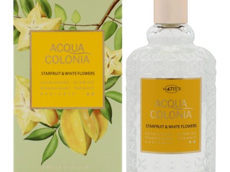 4711 Acqua Colonia Starfruit and White Flowers by Muelhens for Unisex - 3.4 oz EDC Spray Online Hot Sale