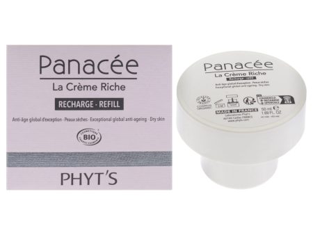 Panacea The Rich Cream Anti-Ageing - Dry Skin by Phyts for Women - 1.69 oz Cream (Refill) Fashion