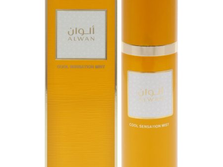 Alwan Cool Sensation Mist by Rasasi for Unisex - 3.38 oz Mist Cheap