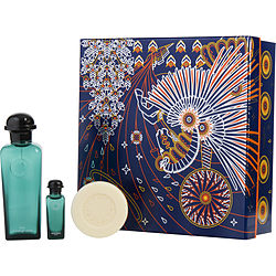 HERMES D ORANGE VERT by Hermes , EAU DE COLOGNE SPRAY 3.3 OZ & EAU DE COLOGNE 0.25 OZ & SOAP 1.8 OZ Online Hot Sale