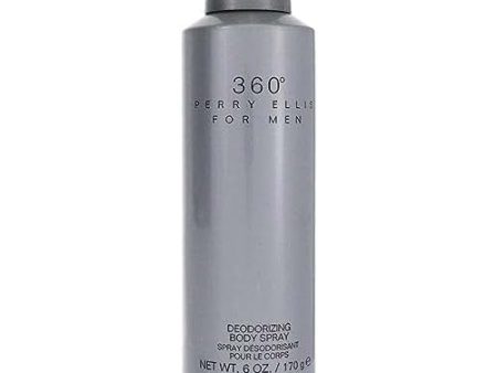 360 MEN PERRY ELLIS DEODORIZING BODY SPRAY 6.0 OZ (170 ML) (M) Online