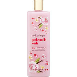 BODYCOLOGY PINK VANILLA WISH by Bodycology , BODY WASH 16 OZ Hot on Sale