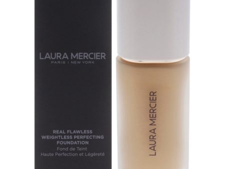 Real Flawless Weightless Perfecting Waterproof Foundation - 3W0 Sandstone by Laura Mercier for Women - 1 oz Foundation For Sale