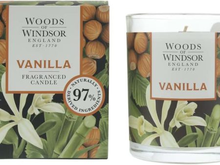 WOODS OF WINDSOR VANILLA by Woods of Windsor , SCENTED CANDLE 5 OZ Online Sale