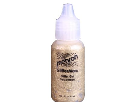 Mehron Makeup GlitterMark (.5 oz) (Gold) Sale