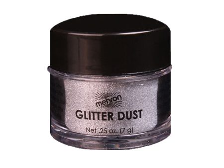 Mehron Makeup GlitterDust (.25 oz) (Silver) Hot on Sale