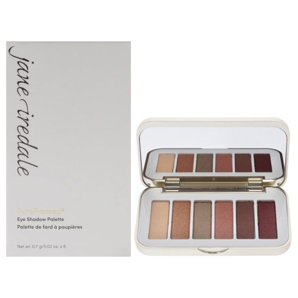 PurePressed Eye Shadow Palette - Naturally Glam by Jane Iredale for Women - 0.12 oz Eye Shadow Supply