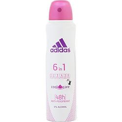 ADIDAS COOL & CARE by Adidas , 48 HOUR 6-IN-1 ANTI-PERSPIRANT SPRAY 5 OZ For Sale