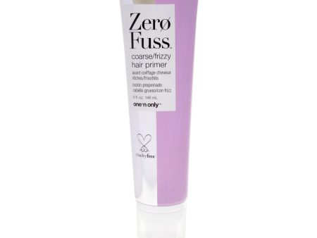 Zero Fuss Coarse-Frizzy Hair Primer by One n Only for Unisex - 5 oz Primer Fashion