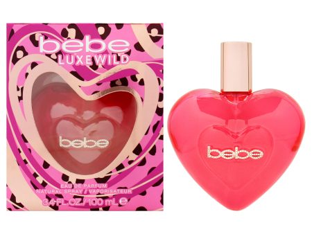 Bebe Luxe Wild by Bebe for Women - 3.4 oz EDP Spray Online now