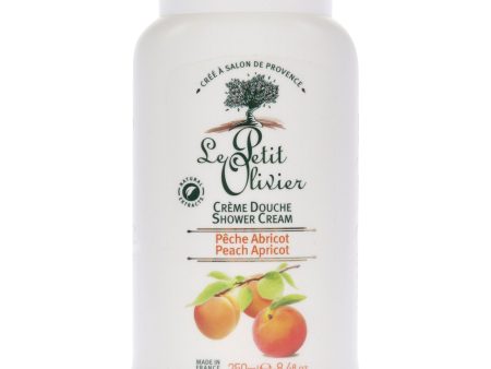 Shower Cream - Peach Apricot by Le Petit Olivier for Women - 8.4 oz Shower Cream Sale