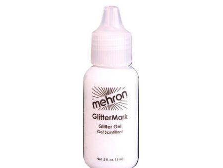 Mehron Makeup GlitterMark (.5 oz) (Crystal White) Online Sale