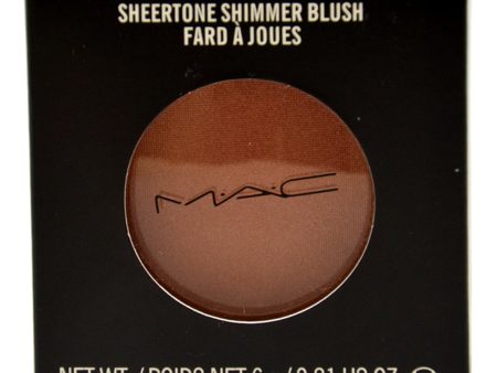 Sheertone Shimmer Blush - Sunbasque by MAC for Women - 0.21 oz Blush Online now