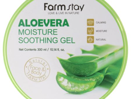 Aloevera Moisture Smoothing Gel by FarmStay for Women - 10.14 oz Gel Online