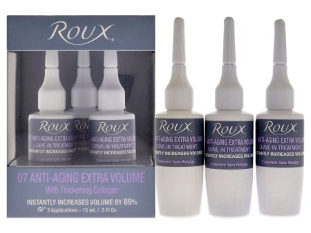 Anti-Aging Extra Volume Treatment - 07 by Roux for Unisex - 3 x 0.5 oz Treatment Hot on Sale