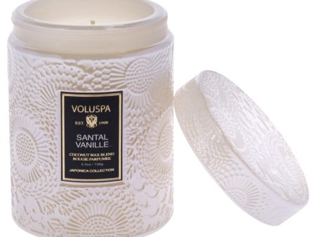 Santal Vanille - Small by Voluspa for Unisex - 5.5 oz Candle Online Hot Sale