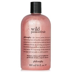 Philosophy by Philosophy , Wild Passionfruit Shampoo, Shower Gel & Bubble Bath  --480ml 16oz Cheap