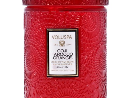 Goji Tarocco Orange - Small by Voluspa for Unisex - 5.5 oz Candle Supply