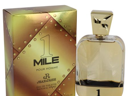 1 Mile Pour Homme by Jean Rish Eau De Toilette Spray 3.4 oz Sale