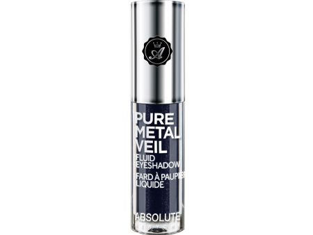 ABSOLUTE Pure Metal Veil Fluid Eyeshadow - Midnight Marine Online Sale