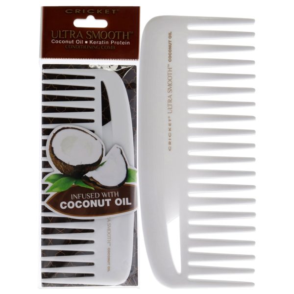 Ultra Smooth Coconut Conditioning Comb by Cricket for Unisex - 1 Pc Comb Cheap